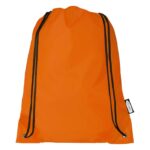 MP3341640 mochila de cuerdas de rpet 5l naranja 190t poliester reciclado 2