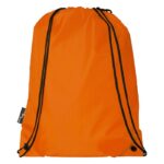 MP3341640 mochila de cuerdas de rpet 5l naranja 190t poliester reciclado 6