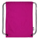 MP3341660 mochila de cuerdas de rpet 5l rosa 190t poliester reciclado 3