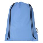 MP3341670 mochila de cuerdas de rpet 5l azul 190t poliester reciclado 2