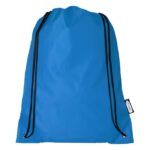 MP3341680 mochila de cuerdas de rpet 5l azul 190t poliester reciclado 2