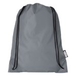 MP3341710 mochila de cuerdas de rpet 5l gris 190t poliester reciclado 2