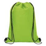 MP3341750 bolsa termica con cuerdas con capacidad para 12 latas verde 210d poliester 6