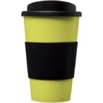 MP3342330 vaso termico de 350 ml con agarradera verde plastico pp plastico de silicona 2