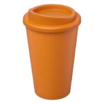 MP3343140 americano vaso termico reciclado de 350 ml naranja polipropileno reciclado plastico pp 1