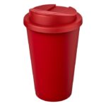 MP3343380 americano vaso termico de 350 ml con tapa antigoteo rojo polipropileno reciclado plastico 1