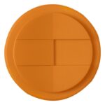 MP3343410 americano vaso termico de 350 ml con tapa antigoteo naranja polipropileno reciclado plasti 4