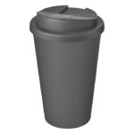 MP3343420 americano vaso termico de 350 ml con tapa antigoteo gris polipropileno reciclado plastico 1