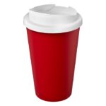 MP3343450 americano vaso termico de 350 ml con tapa antigoteo rojo polipropileno reciclado plastico 1