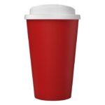 MP3343450 americano vaso termico de 350 ml con tapa antigoteo rojo polipropileno reciclado plastico 2