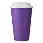 MP3343460 americano vaso termico de 350 ml con tapa antigoteo purpura polipropileno reciclado plasti 2