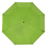MP3343540 paraguas plegable de 21 de pet reciclado resistente al viento verde poliester de tafetan d 2