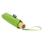MP3343540 paraguas plegable de 21 de pet reciclado resistente al viento verde poliester de tafetan d 3