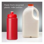 MP3343630 bidon deportivo reciclado de 500 ml baseline rojo plastico hdpe reciclado 2