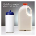 MP3343660 bidon deportivo reciclado de 500 ml baseline blanco plastico hdpe reciclado 2