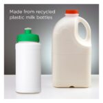 MP3343690 bidon deportivo reciclado de 500 ml baseline blanco plastico hdpe reciclado 2