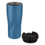 MP3343890 vaso con aislamiento al vacio de cobre de 450ml azul acero inoxidable plastico pp plastico 4