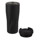 MP3343910 vaso con aislamiento al vacio de cobre de 450ml negro acero inoxidable plastico pp plastic 4