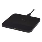 MP3344000 base de carga inalambrica de primera calidad de 15w negro aleacion de zinc simil piel de p 5