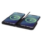 MP3344010 base de carga inalambrica doble de primera calidad de 15w negro aleacion de zinc simil pie 1