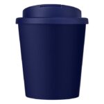 MP3344250 vaso reciclado de 250ml con tapa antigoteo azul polipropileno reciclado plastico pp 2