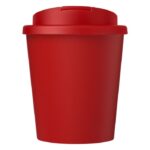 MP3344280 vaso reciclado de 250ml con tapa antigoteo rojo polipropileno reciclado plastico pp 2