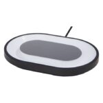 MP3345180 base de carga inalambrica con luz ambiental rgb negro plastico abs plastico pc 5