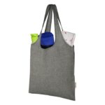 MP3347480 bolsa tote moderna de algodon reciclado de 150gm de 7l negro 80 algodon reciclado 20 polie 3