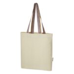 MP3347500 bolsa tote de algodon reciclado de 180gm de 5l natural 80 algodon reciclado 20 poliester r 1