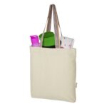 MP3347500 bolsa tote de algodon reciclado de 180gm de 5l natural 80 algodon reciclado 20 poliester r 3