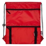 MP3347600 bolsa con cordon aislada y reciclada de 9l rojo 210d poliester pet reciclado 3