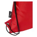 MP3347600 bolsa con cordon aislada y reciclada de 9l rojo 210d poliester pet reciclado 5