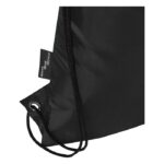 MP3347630 bolsa con cordon aislada y reciclada de 9l negro 210d poliester pet reciclado 5