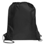 MP3347630 bolsa con cordon aislada y reciclada de 9l negro 210d poliester pet reciclado 7