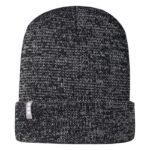 MP3347730 gorro beanie reflectante negro 51 poliester 49 plastico acrilico 9 gauge 3