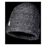 MP3347730 gorro beanie reflectante negro 51 poliester 49 plastico acrilico 9 gauge 4