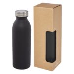 MP3348350 bidon con aislamiento al vacio de cobre de 500ml negro acero inoxidable plastico pp 1