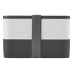 MP3348570 fiambrera de doble capa gris plastico pp 4
