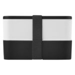 MP3348590 fiambrera de doble capa negro plastico pp 4