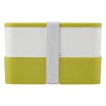 MP3348610 fiambrera de doble capa verde plastico pp 4