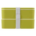MP3348710 fiambrera de doble capa verde plastico pp 8