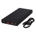 MP3348800 bateria externa de aluminio pd de 10000mah y 225w negro aluminio 5