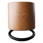 MP3349570 altavoz de madera con anilla 3w marron claro madera metal 1