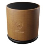 MP3349570 altavoz de madera con anilla 3w marron claro madera metal 4