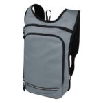 MP3350200 mochila de exterior grs rpet de 65l gris poliester reciclado con certificado grs 1