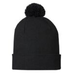 MP3350710 gorro beanie reciclado grs negro 1x1 punto de costilla 97 poliester reciclado con certific 5
