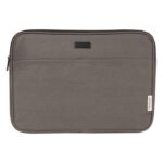 MP3354060 funda de 2l para portatil de 14 de lona reciclada grs gris 80 algodon reciclado certificad 2