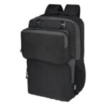 MP3354120 mochila para portatil de 15 reciclada grs en dos tonos de 14l negro ripstop poliester reci 1