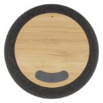 MP3354130 altavoz de bamburpet bluetooth y base de carga inalambrica natural madera de bambu poliest 3