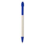 MP3354220 boligrafo fabricado con cartones de leche recilados azul carton reciclado plastico pla 1